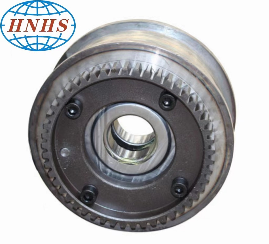 Huasui Forged Steel Crane Wheel Block Crane, Carane Rail Wheel