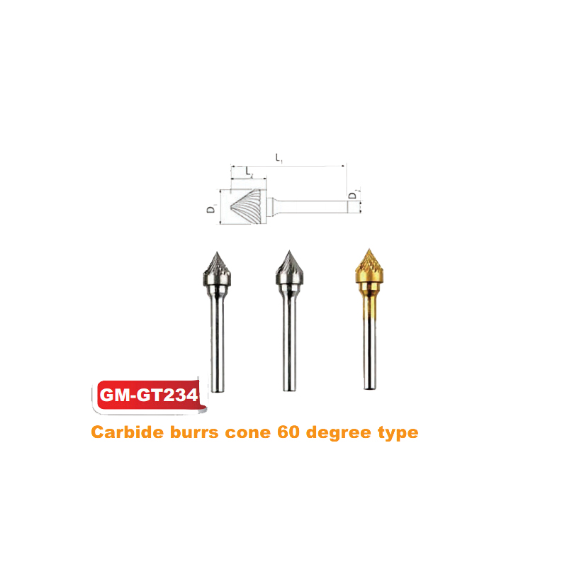 Inverted Cone Type Carbide Burrs (GM-GT235)