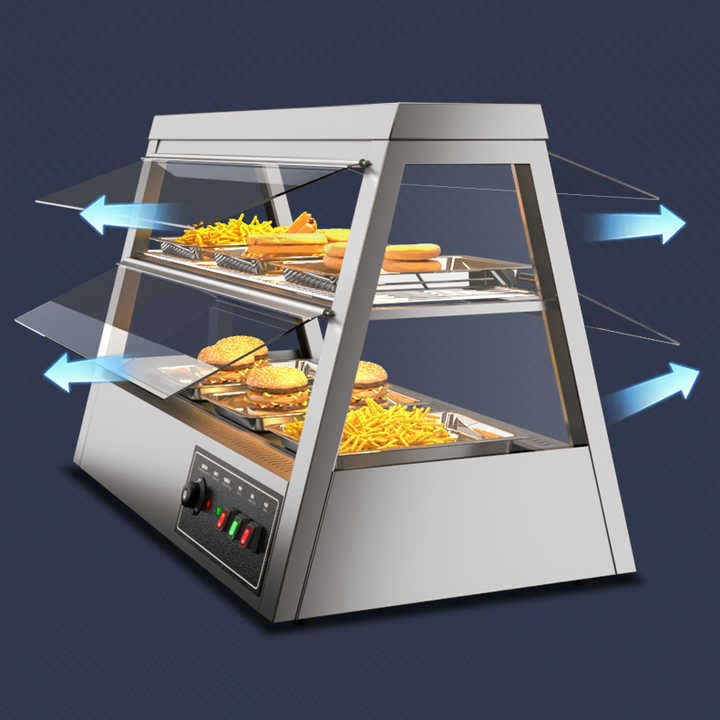 Premium Stainless Steel Electric Bain Marie for Restaurant Food Warmth