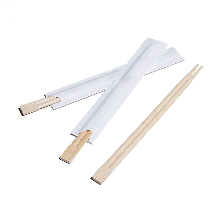 Eco-Frindly Natural Bamboo Chopsticks Sushi Stick with Paper Package