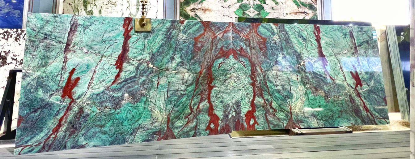 Luxury Stone Green Granite Home Decoration Background Wall