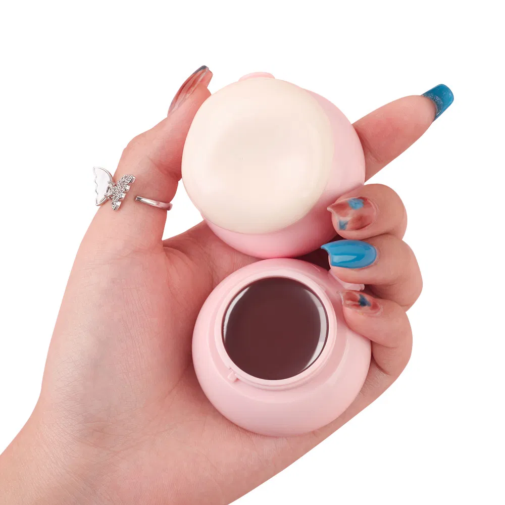 Custom Logo Wholesale Vegan Lip Balm Private Label Lip Brush with Jelly Texture Lip Balm