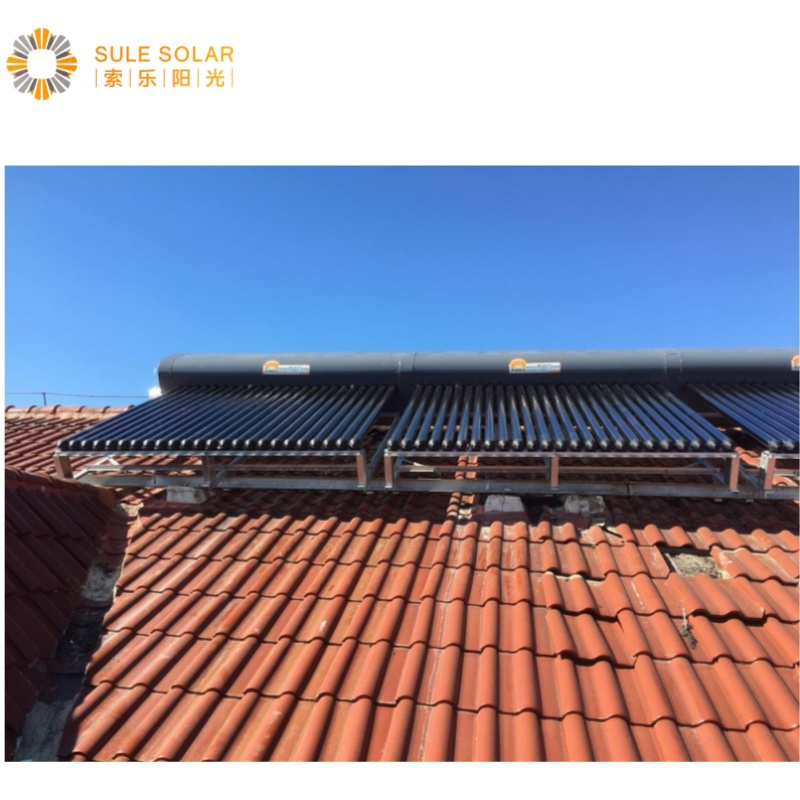 Бытовой солнечный водонагреватель Sule Solar с вакуумными трубками