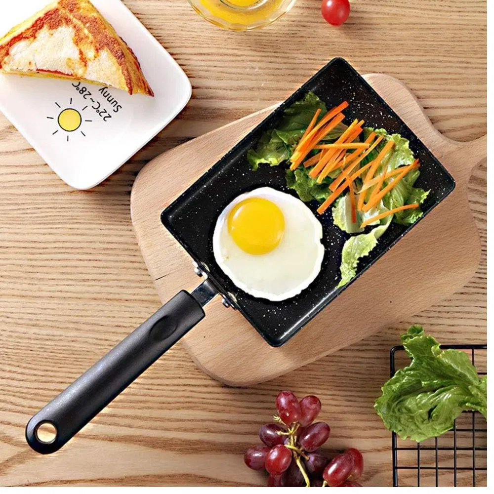 Сковорода квадратная каменная антипригарная Burning