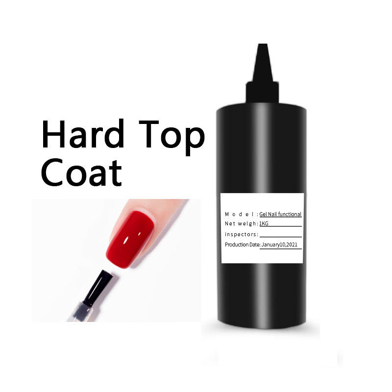 OEM Factory Wholesale Base Hard Top Coat Gel Polish UV 1kg Bulk Functional