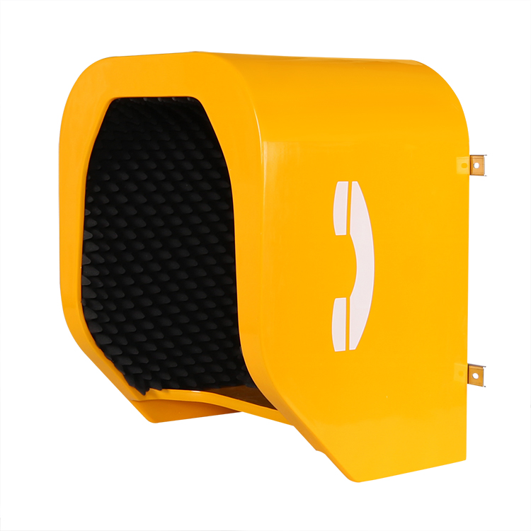 Noise Proof Outdoor Telephone Hood, Fiberglass Acoustic Telephone Hood