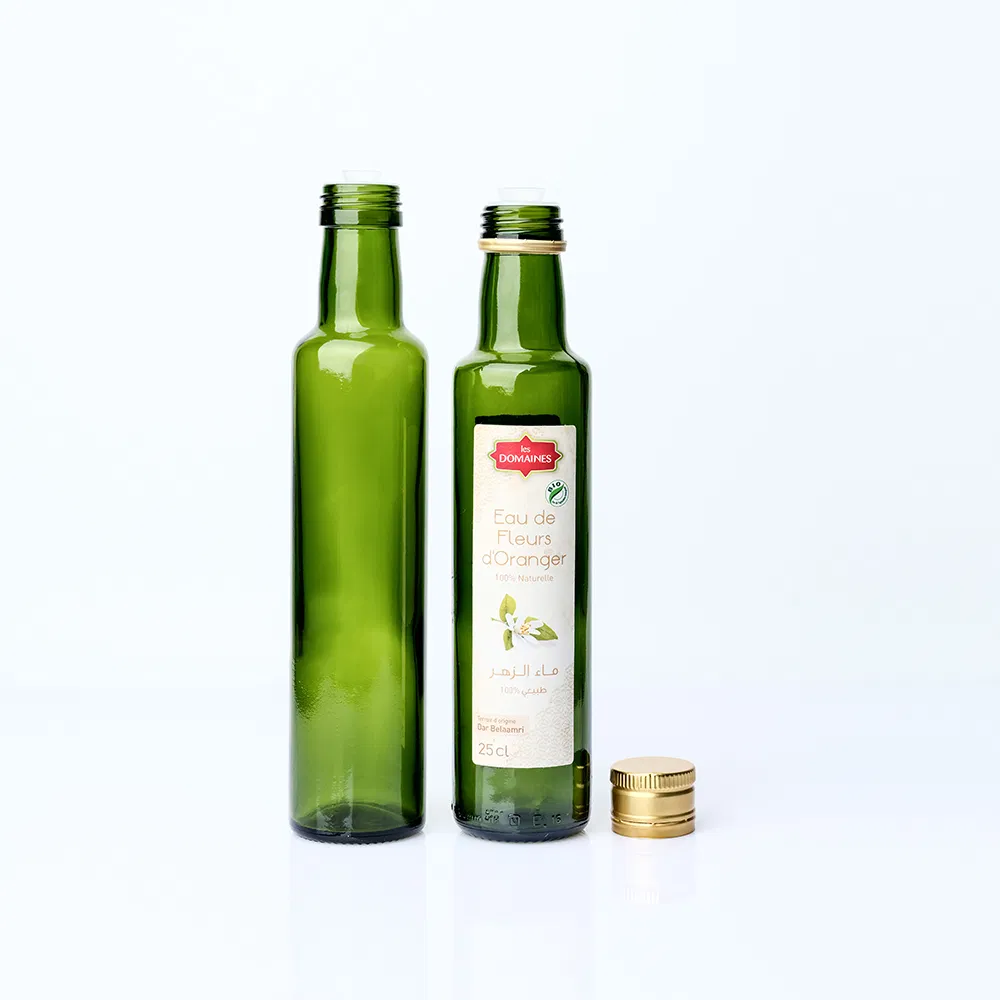 Bulk 250ml 500ml 750ml Empty Square Marasca Glass Bottle for Olive Oil