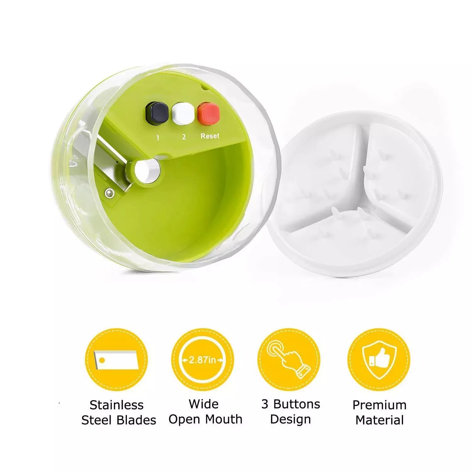 Tops Sell Handheld Spiralizer Vegetable Slicer 5 in 1 Spiralizer Grater Slicer