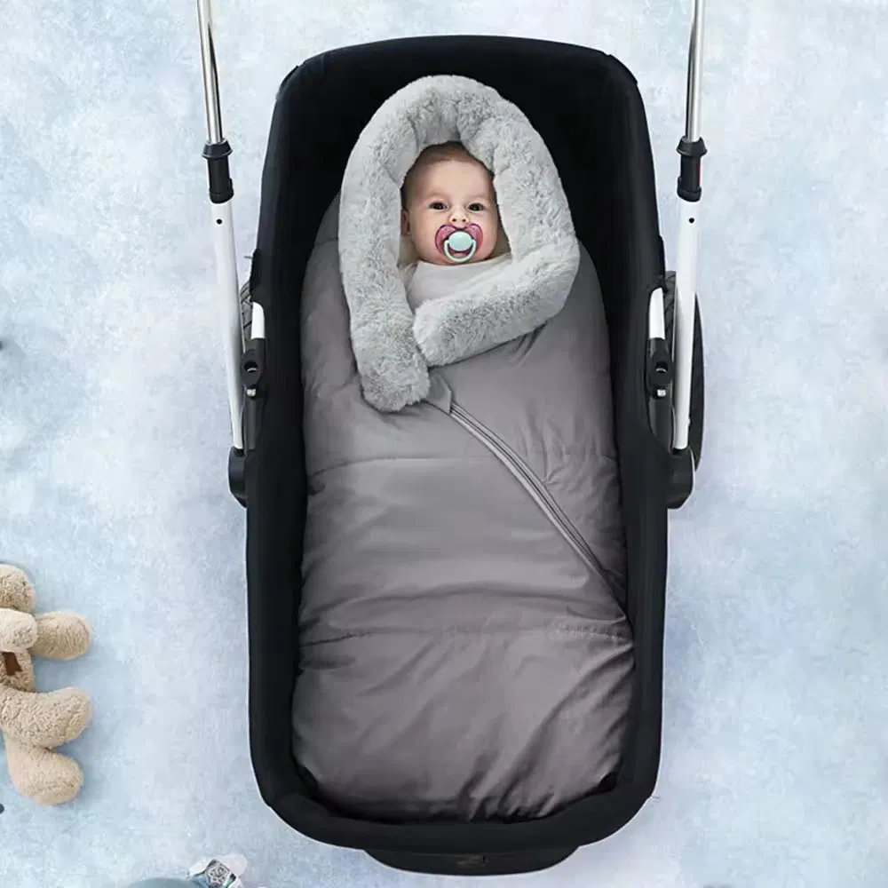 Baby Sleeping Thick Bag Sleep Warm Footmuff Winter Sleeping Bags for Universal Stroller