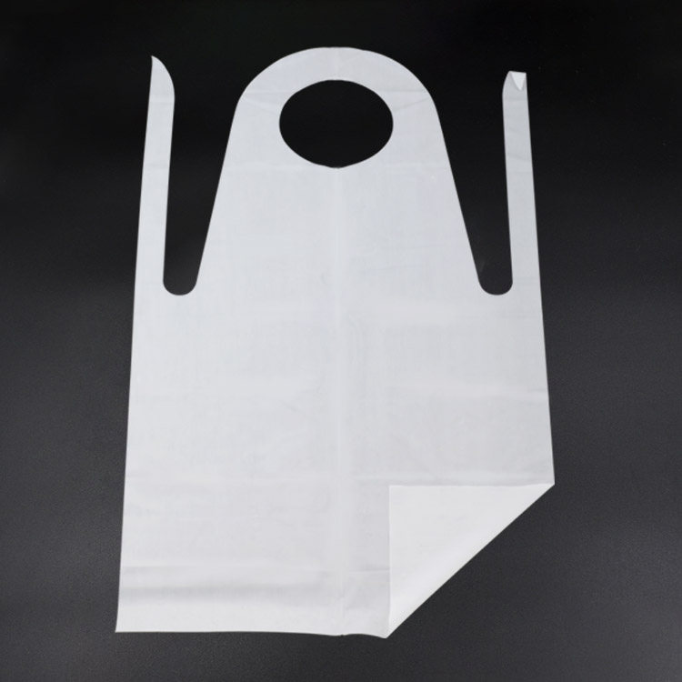 Waterproof Medical/Hospital/Dental/PP/Nonwoven/Poly/HDPE/LDPE/Plastic Disposable PE Apron for Food Processing Industry Service/Hotel/Restaurant Cooking/Safety