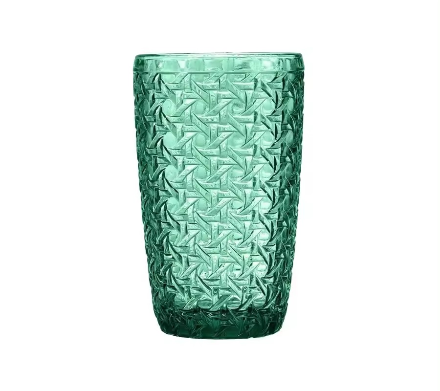 High Quality Solid Color Glass Goblet Hot Sale Colored Glass Steamware Many Color Options Wine Glass