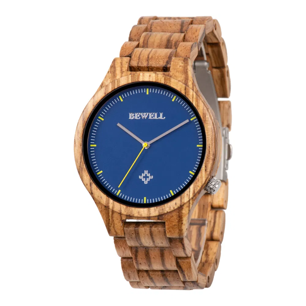 Shenzhen Manufacturer Executive Leather Wooden Watch Men 100% Natural Wood with Japanese Movt Customized Your Unique Relojes