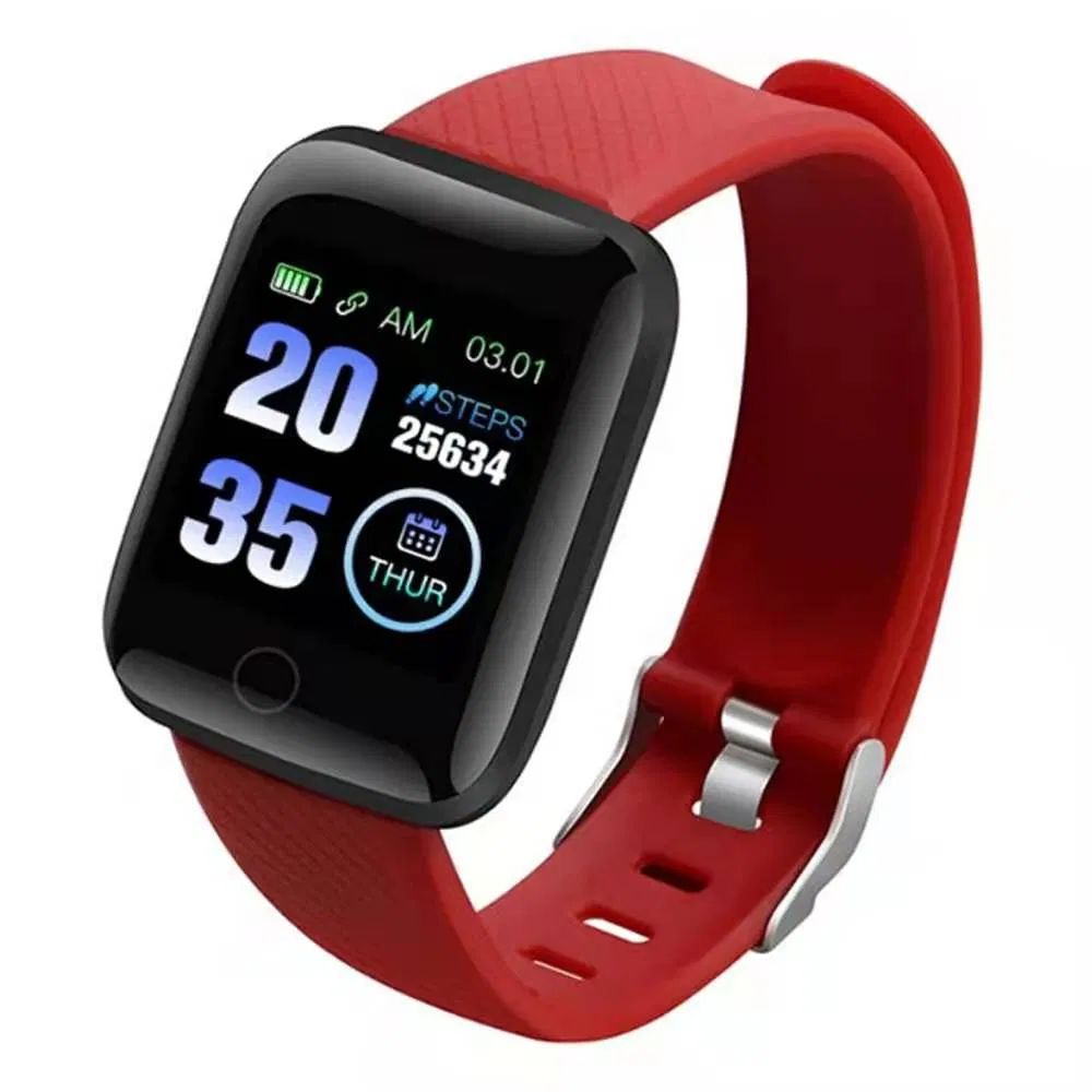 116plus Smart Watch Sports Fitness Activity Heart Rate Tracker Blood Pressure Watch