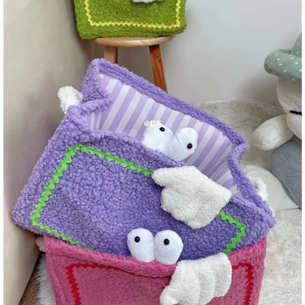 Funny Storage Basket with Handles Clothing Toys Organizer Mi26212