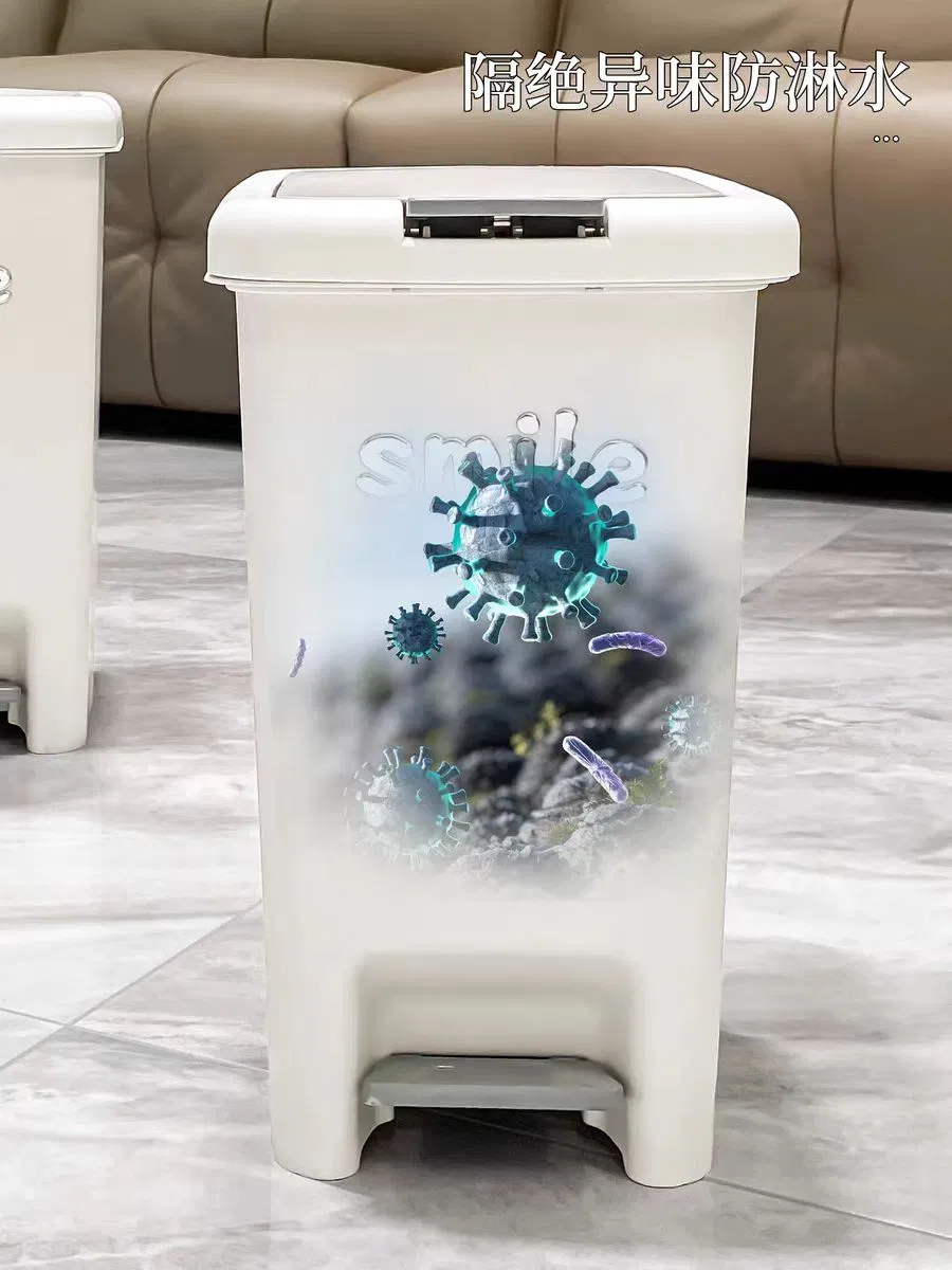 Мусорное ведро прямоугольное с педалью, 8-20 л