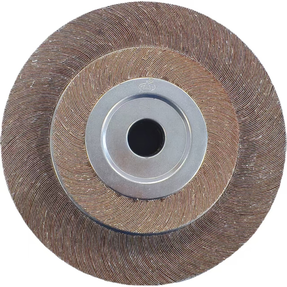 Industrial Grade Aluminium Oxide Flap Wheel for High Performance Polishing, Deburring, and Finishing on Metal Materials
