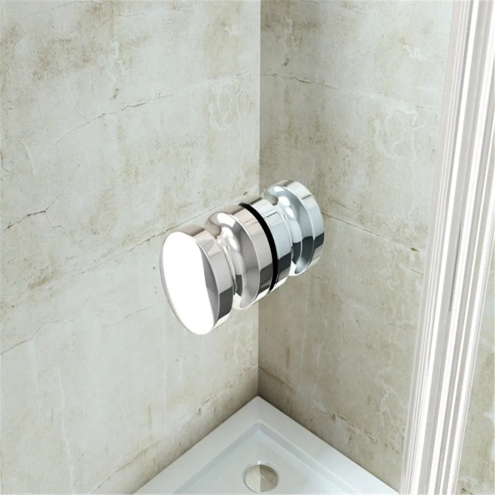 Modern Round 8mm Tempered Shower Glass Enclosure for Hotel