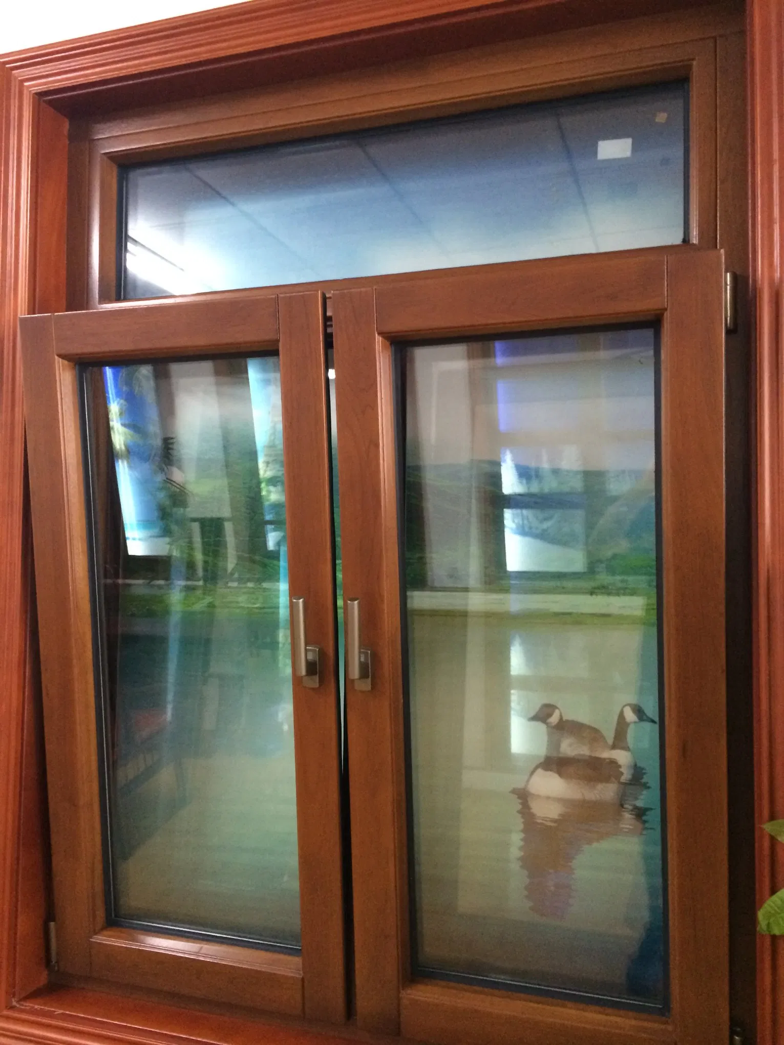  Chinese Style Solid Wooden Windows Wooden Window