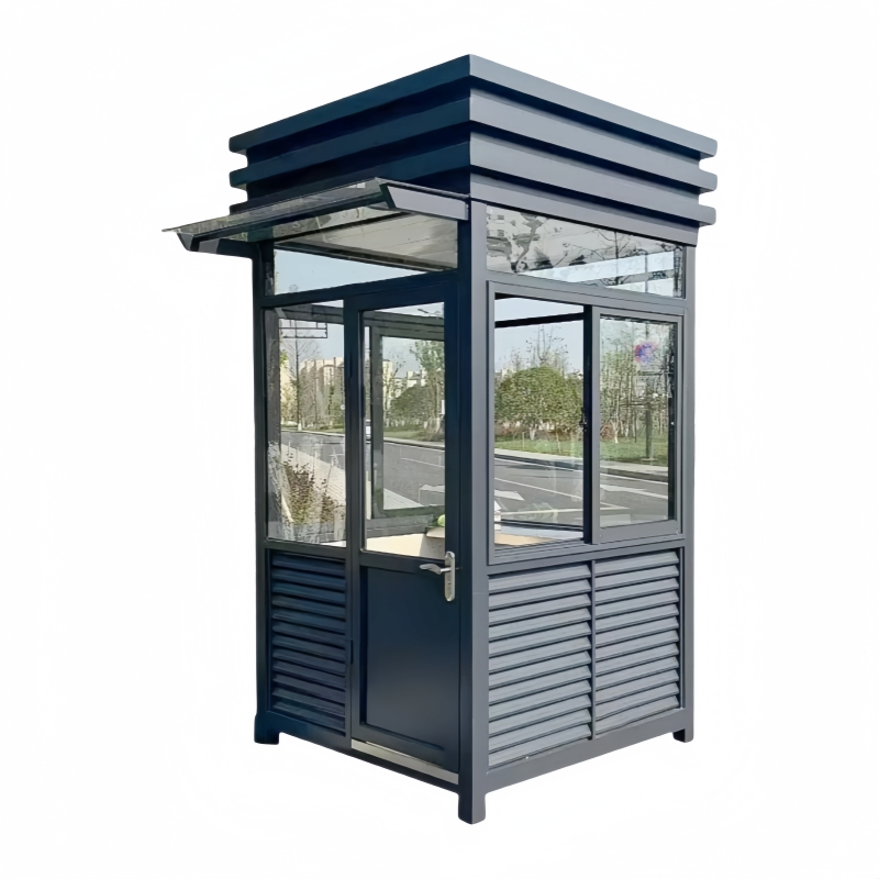 Manufacturer Steel Structure Luxury Modular Mobile Modern Portable Prefab Security Guard Container Houses for Prefabricated Kiosks Outdoor Use
