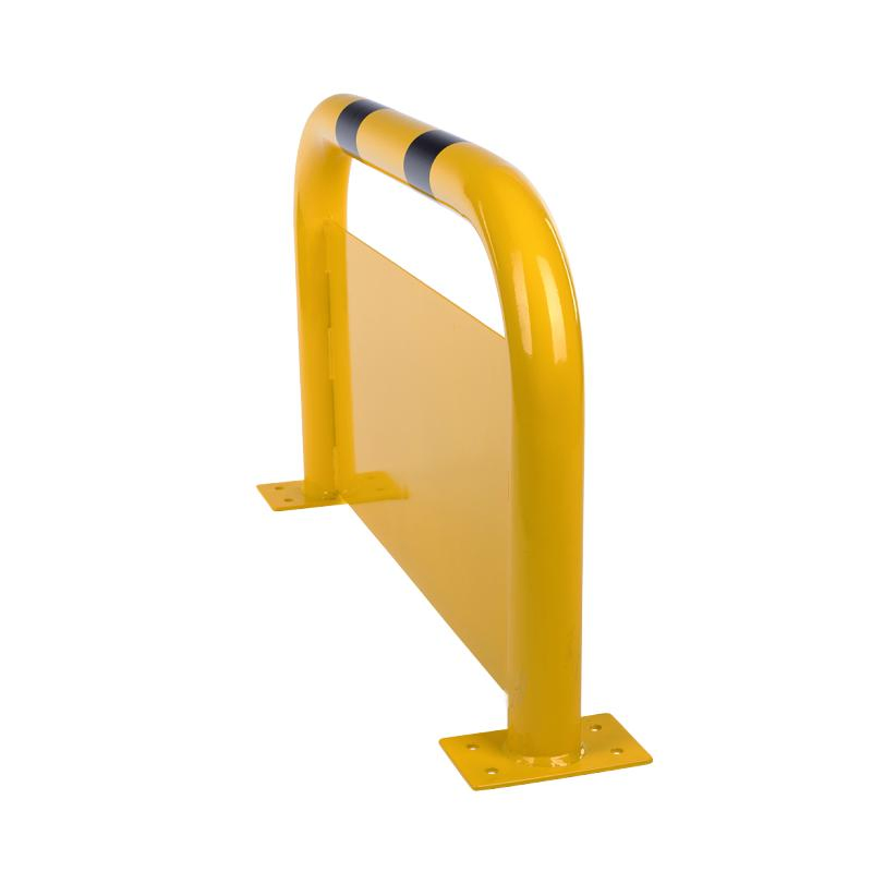 Yellow Powder Coated Hoop Protection Guard Corner Guard