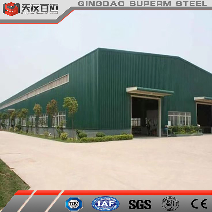 Industry Prefabricated Metal Storage Shed Steel Structure Metal Fabrication Warehouse