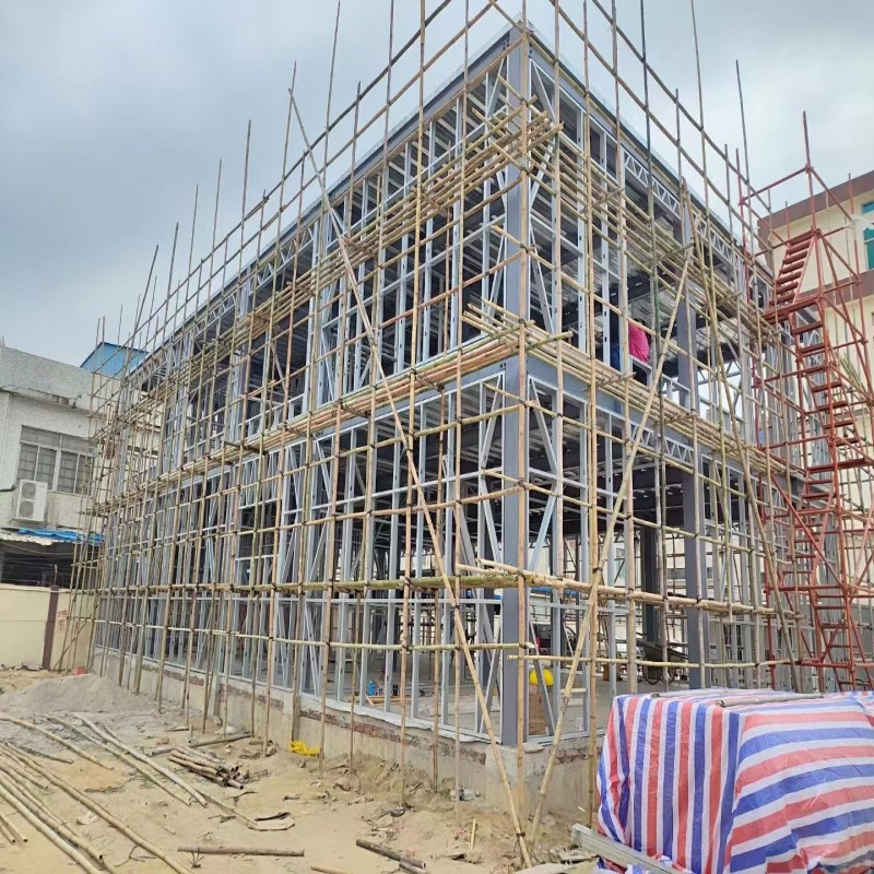 Wonderful Pre-Fabricated Emergency Rescue Zones in Gray Green Black