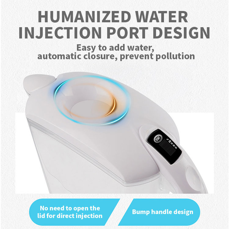 2.5L Activated Carbon Resin Filtered Purifier Water Filter Jug Pitcher Portable Bottles with Filter