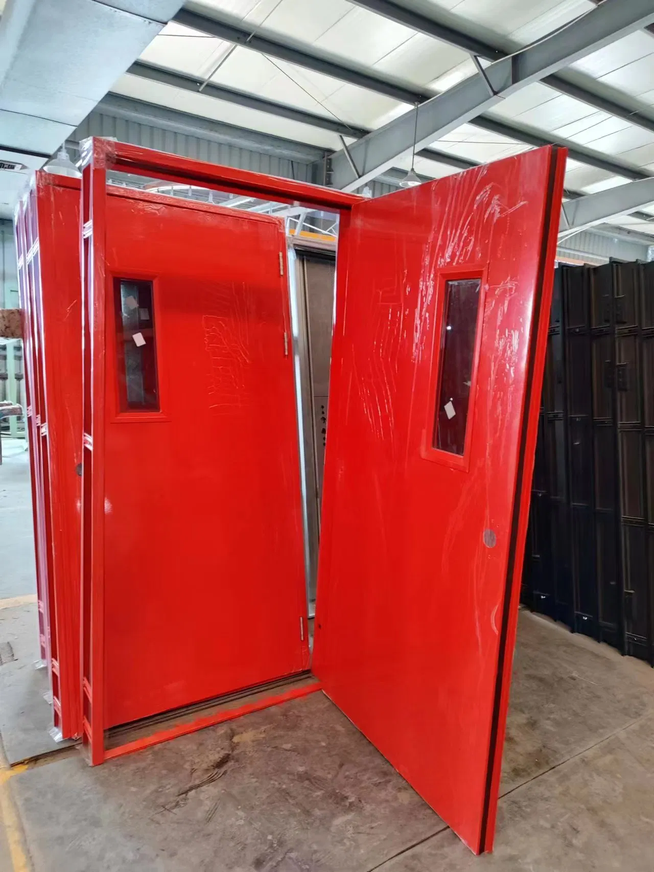 China Supplier Wholesale Latest Design Anti Fire Door Fire Rated Door