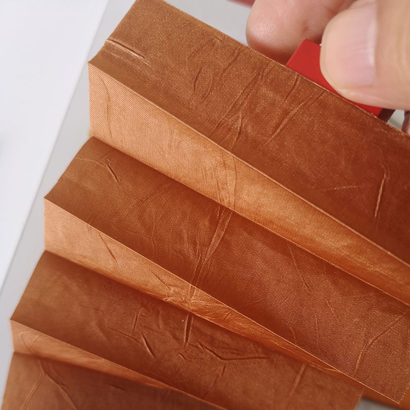 Luxurious Pleated Blinds Fabric for High-End Window Dressings