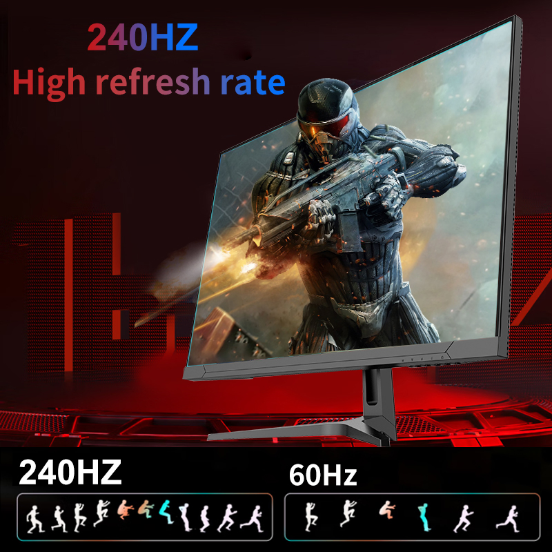 Factory Custom 27inch FHD Qhd 1080P 1K 2K Gaming PC Monitor 100Hz 120Hz 240Hz 360Hz Esport Display LED RGB Lighting Monitors
