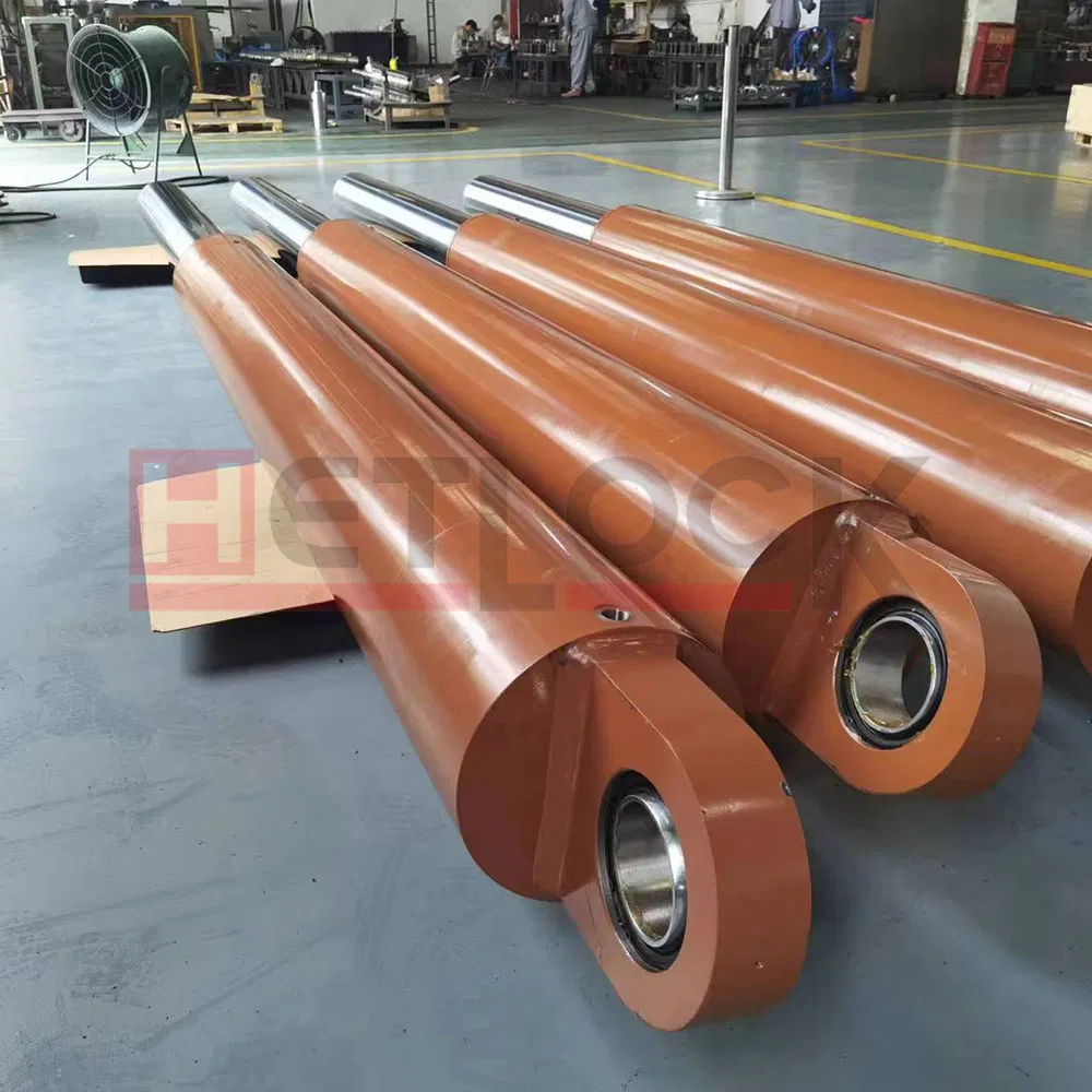 Гидравлический цилиндр двойного действия для кранов