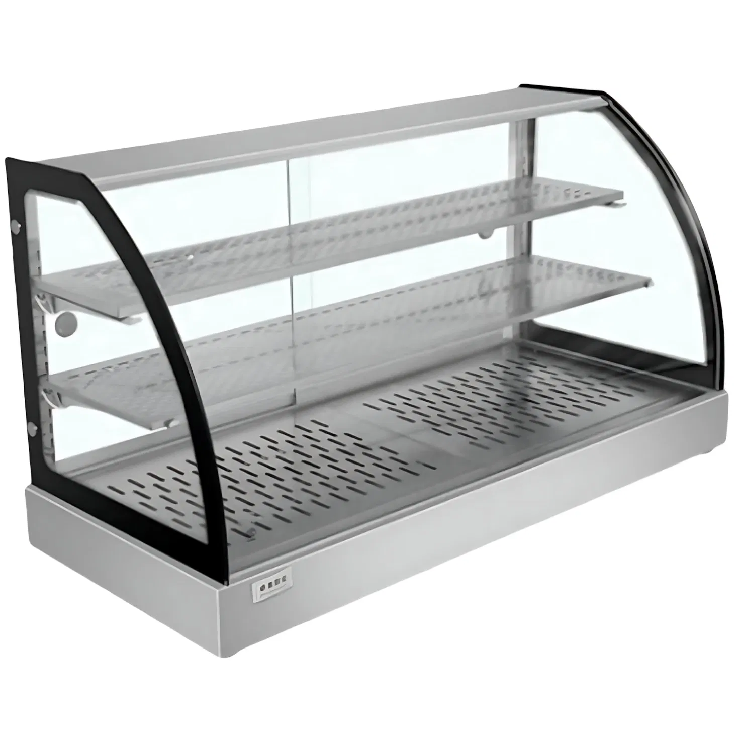 Countertop Food Warmer Display Case with Digital Temperature Control and Timer