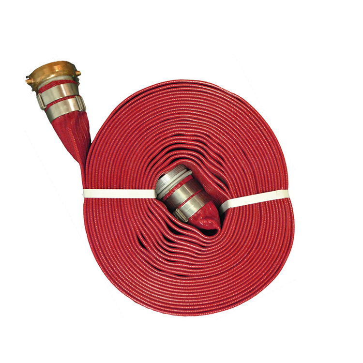 Manufacturing of NBR Layflat Garden Rubber Irrigation Lay Flat Hose with Good Quality