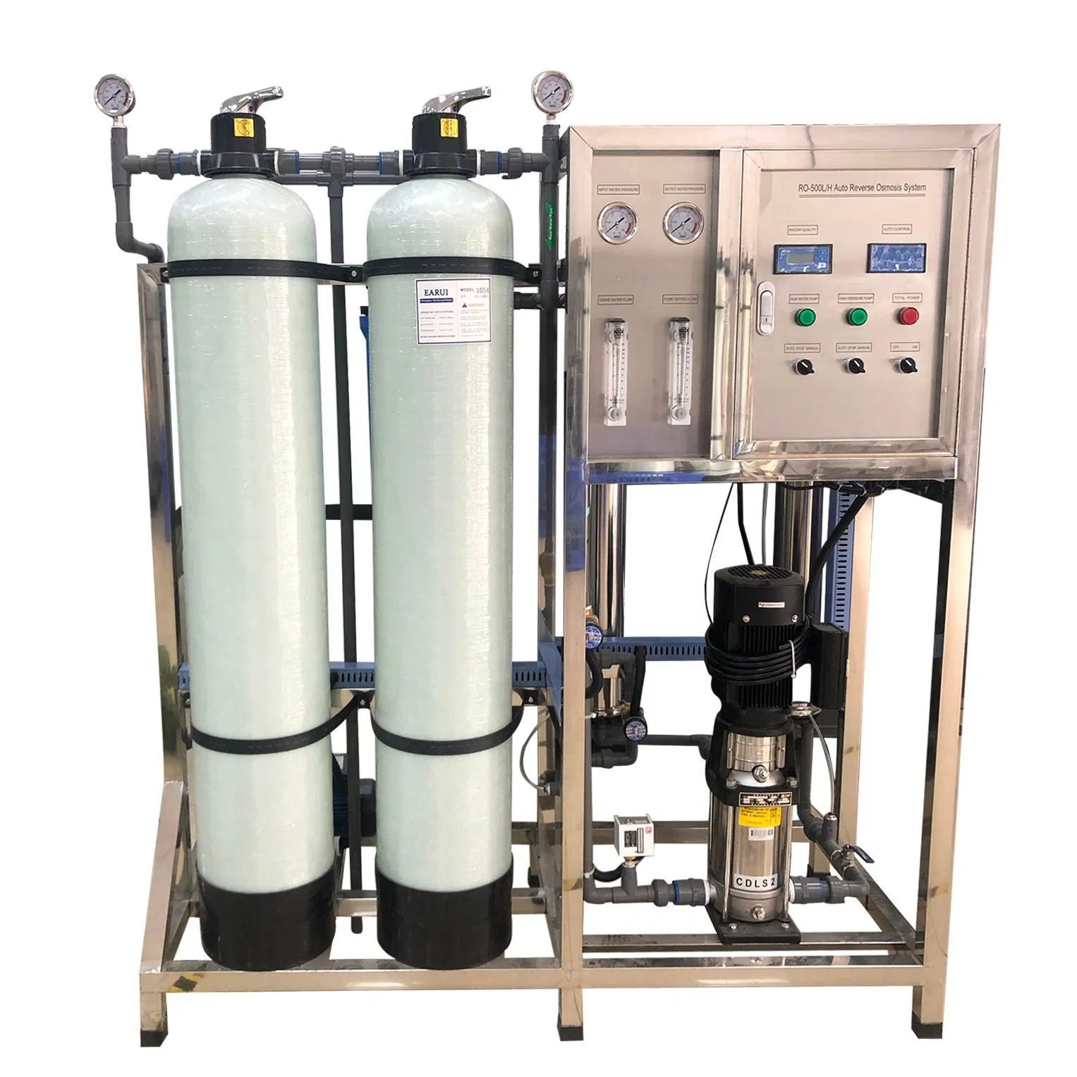 500lph RO Water Purifier System/ Domestic RO Water Filter/ Home RO Water System Water Filtration Machine