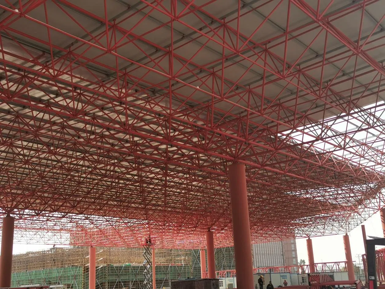 Factory Price -Large Span Steel Structure Frame Prefabricated Net Frame Structure