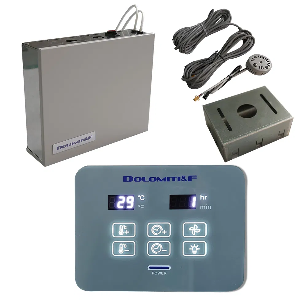 Control Panel-Operated Sauna Controller Adjust Home Sauna Temp Time Lighting Bb90