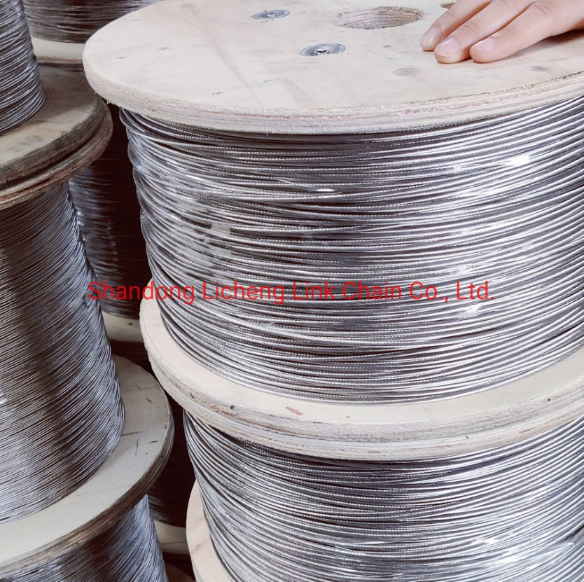 Stainless Steel Galvanized Carbon Steel Wire Rope