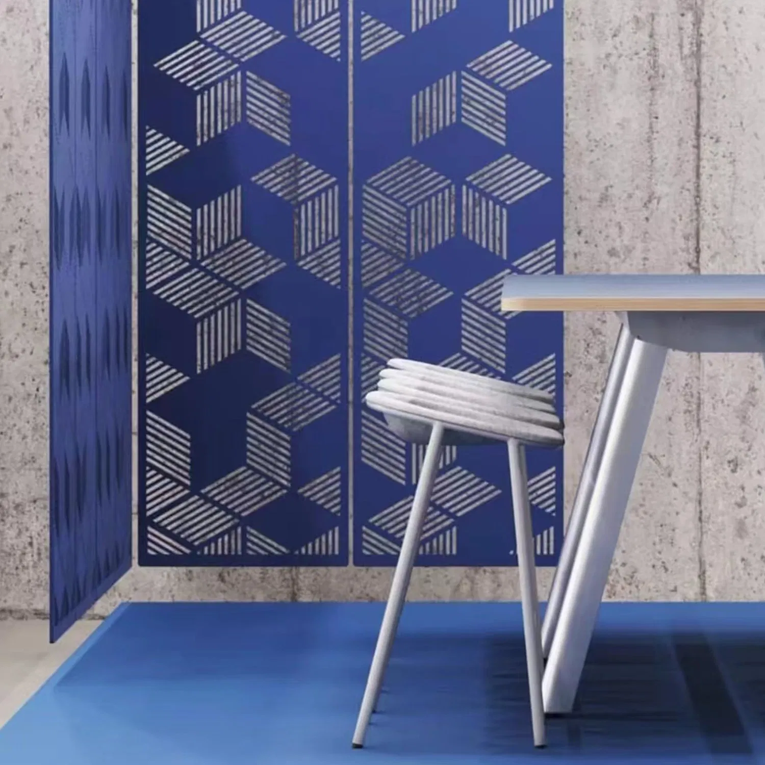 Hanging Screen Sound Absorbing Material Acoustic Panel