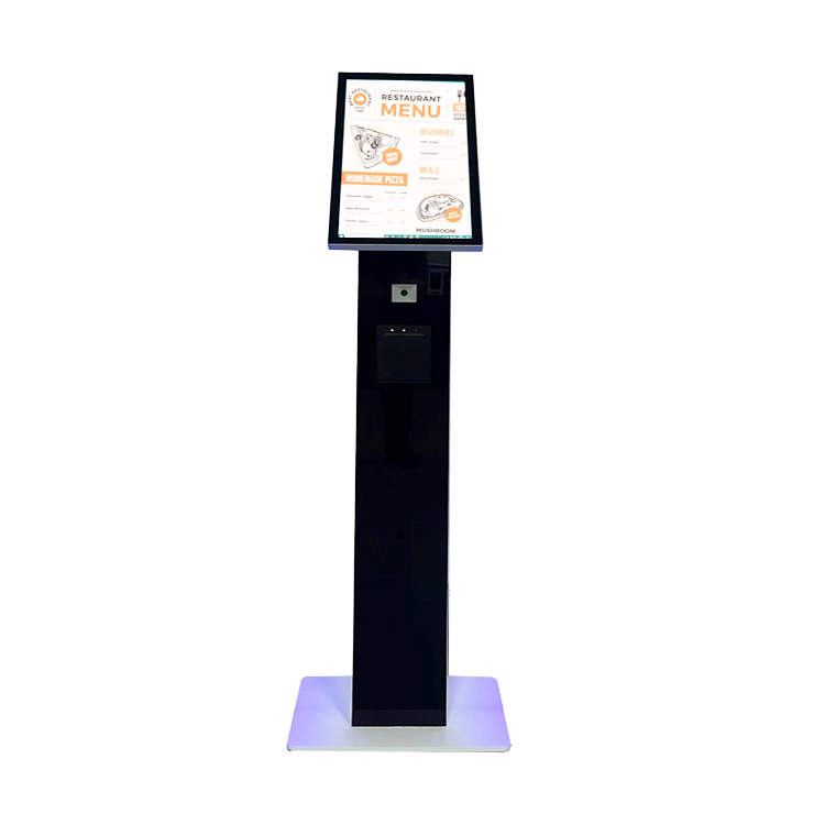 Netoptouch Customized Free Standing, Wall Mounted Touchscreen Self Service Food Order Kiosk