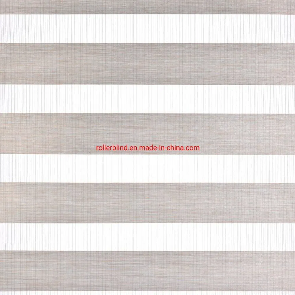 OEM Window Shade Polyester Fabric Roller Blind Day and Night Zebra Blind