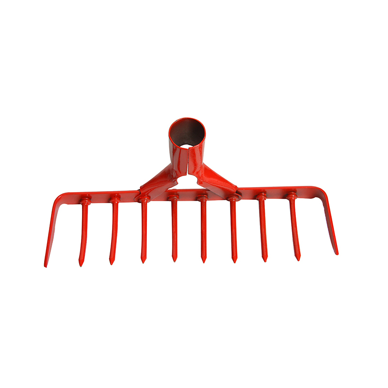 Hautine R103 Type Lawn Rake and Red Painted