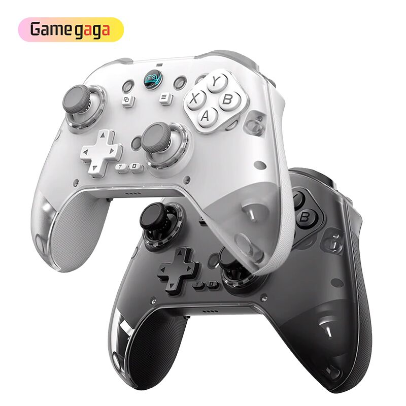 M Z04 Wireless Bt Mobile Phone Game Controller Joystick with Charging Base Magnetic Dual Hall for Android/Ios PC Gamepad