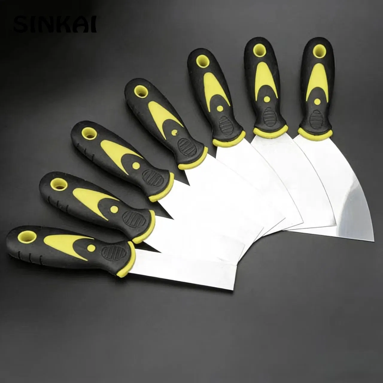 Spackle Knife Plaster Scraping Stainless Steel PRO Wallpaper Scraper Putty Knife