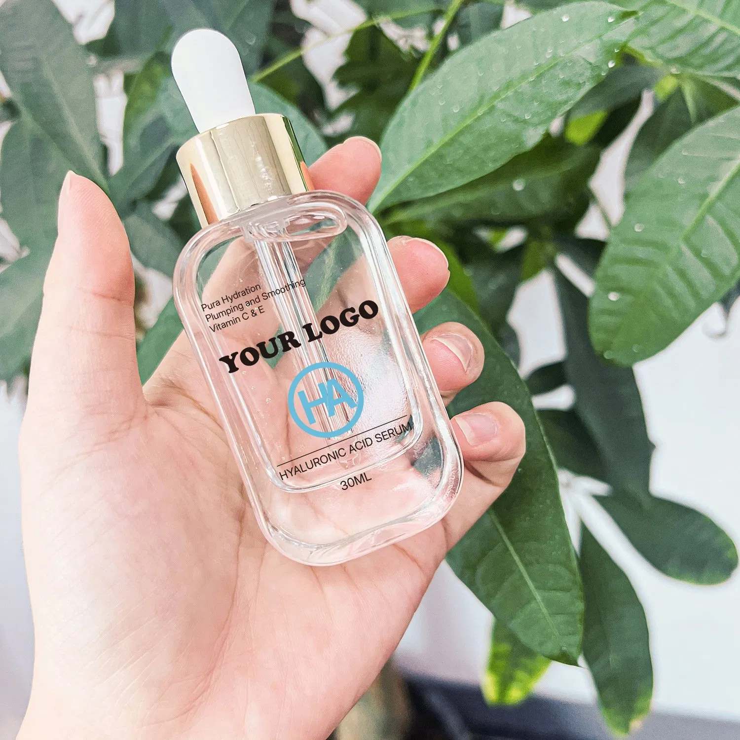 Face Skin Care Hyaluronic Acid + B5 Face Serum Moisturizing Whitening Anti Aging Repair Facial Serum for All Skin