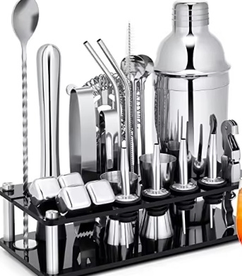 Wholesale Hot Style Customized Whiskey Set Professional Barware Tool Sets Bar Tool