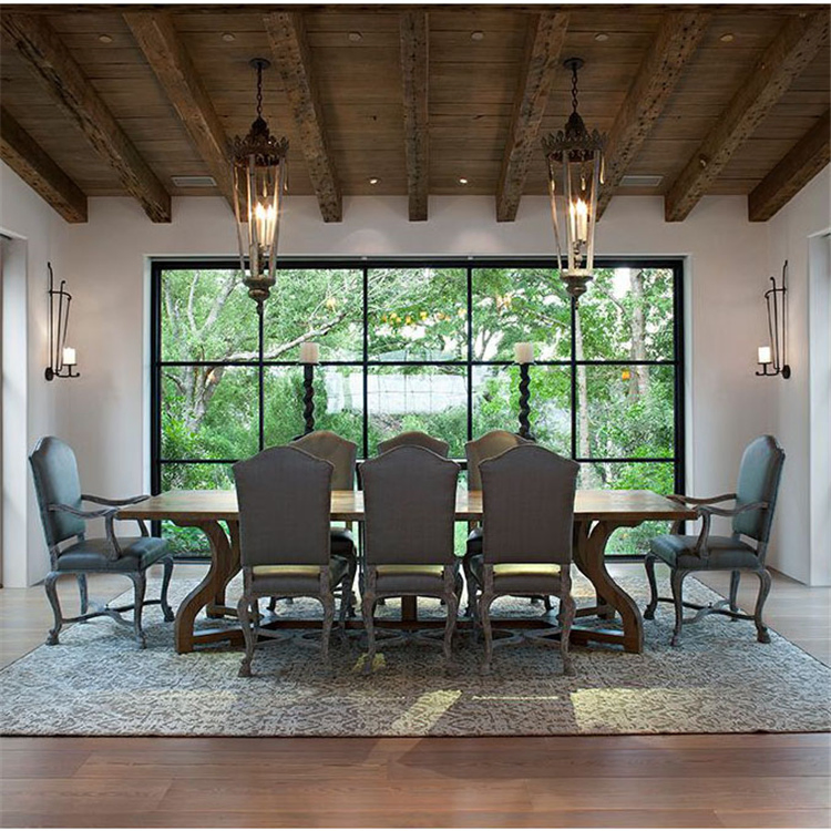 Factory Customized Awning Window with Fixed Glass Fixed Glass Window Modern Design Arched Fixed Window