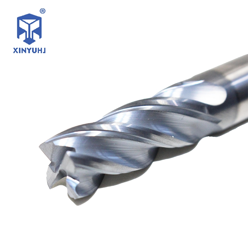 4 Flutes Blue Color-Ring Nose Milling Cutter