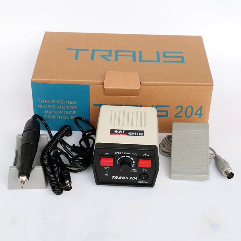 Korea Micromotor Strong 204 Manicure Supplies Polishing Polisher Machine Professional Nail Drill