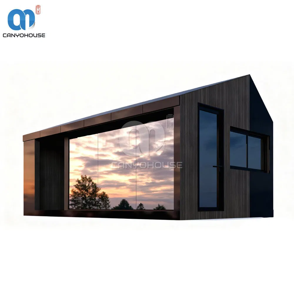 Prefab Modular Tiny Villa Distributor Fully Equipped Prefab Container Tiny House for Campsite