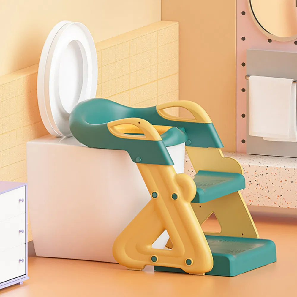 Wholesale Children Toilet Multifunctional Folding Step Stool Boys Girls Potty